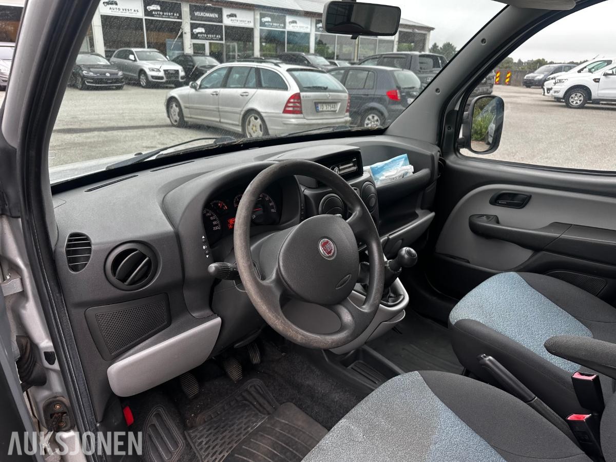 2010 FIAT DOBLO 1.2-75 D Radio Hengerfeste Skyvedør Lav KM, 138020km