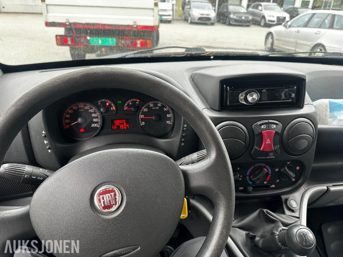 2010 FIAT DOBLO 1.2-75 D Radio Hengerfeste Skyvedør Lav KM, 138020km