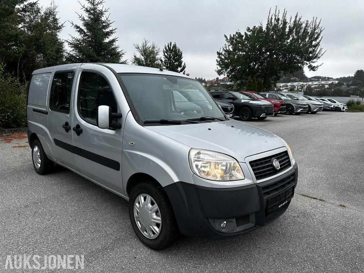 2010 FIAT DOBLO 1.2-75 D Radio Hengerfeste Skyvedør Lav KM, 138020km