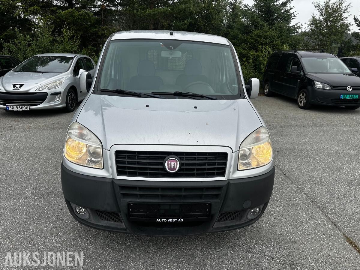 2010 FIAT DOBLO 1.2-75 D Radio Hengerfeste Skyvedør Lav KM, 138020km