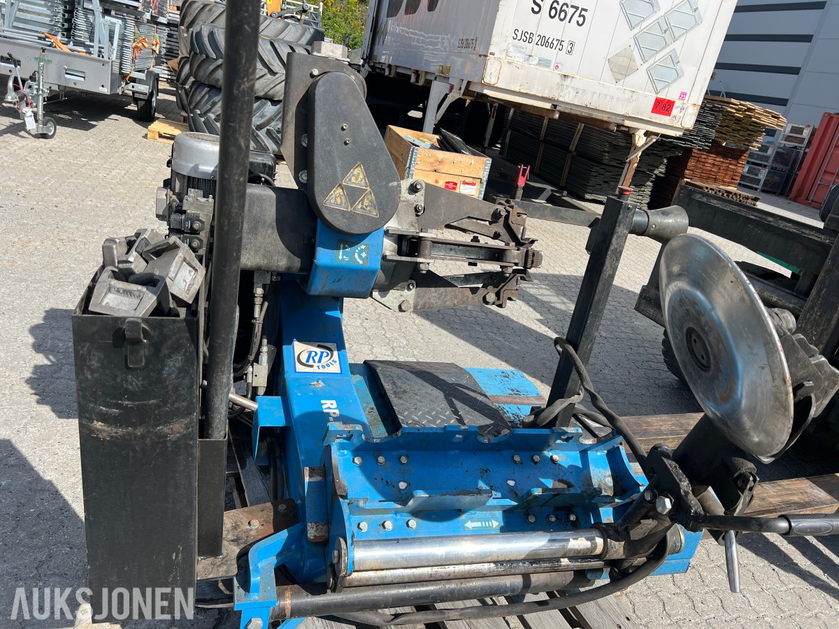 2015 RP-Tools Werkstatt - Technik RP-U290P dekkomlegger last