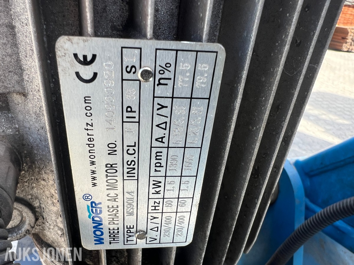 2015 RP-Tools Werkstatt - Technik RP-U290P dekkomlegger last