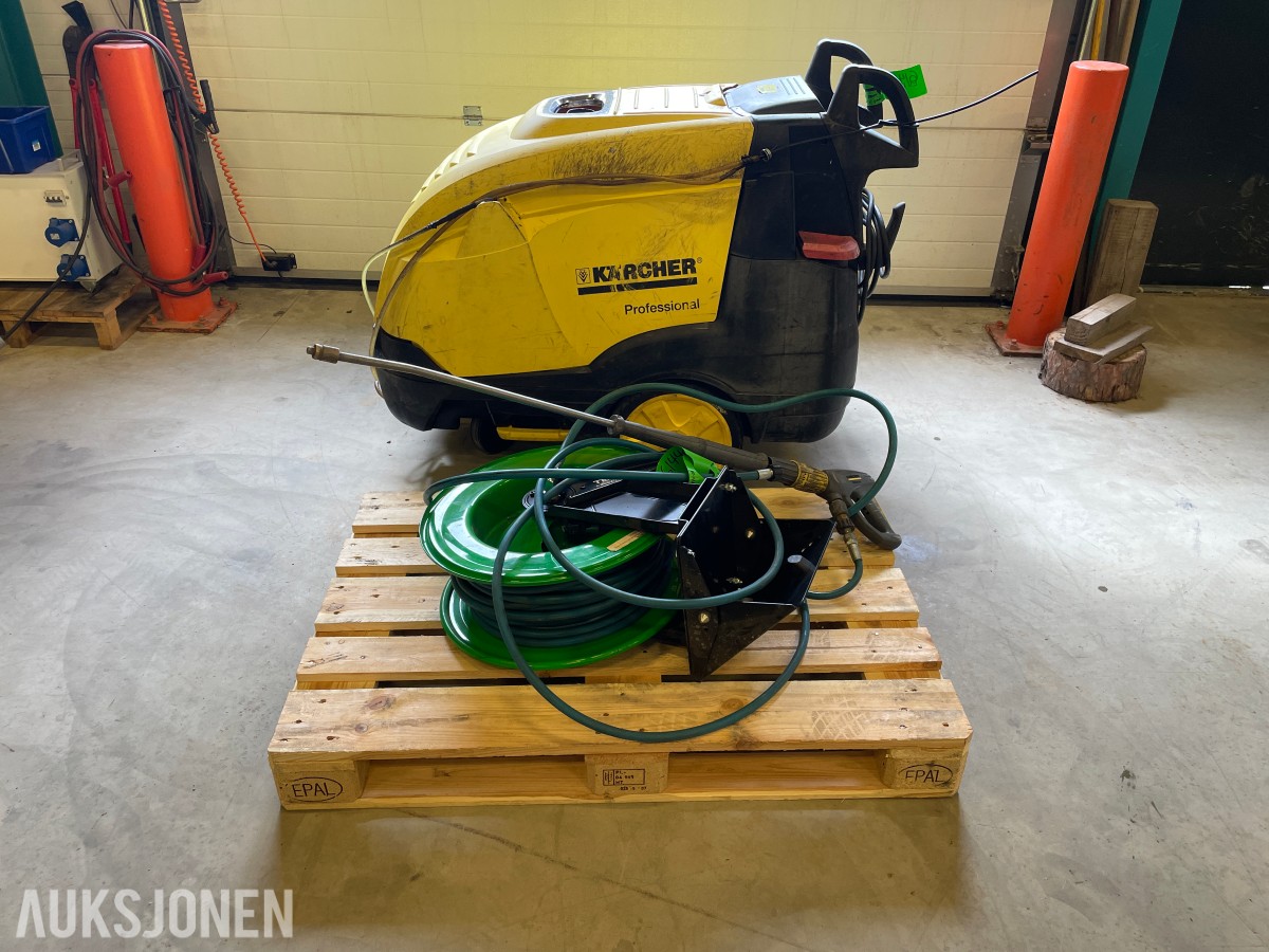 Karcher Proff HDS 10/20-4M m slangetrommel slangetrommel og Karcher pistol