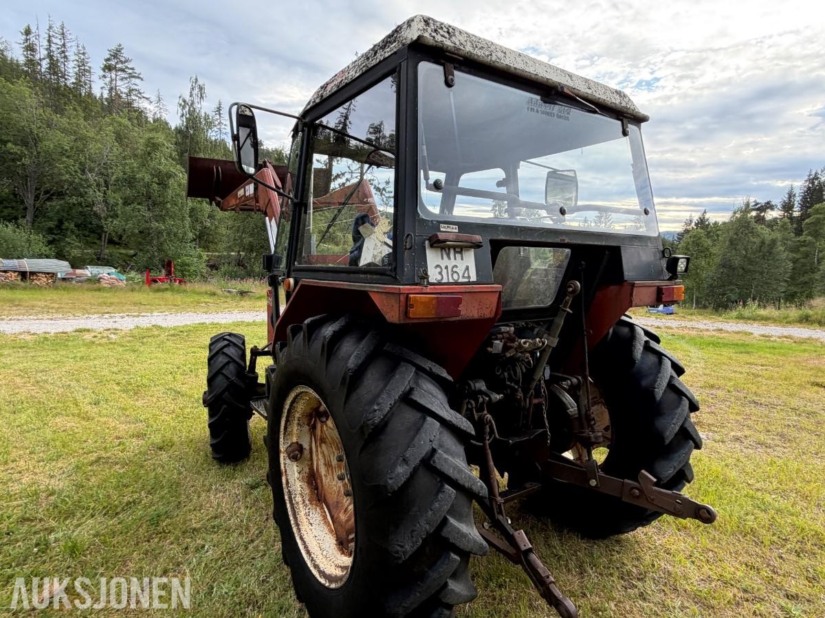 1985 Zetor 6245 4x4 med frontlaster