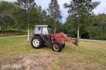 1985 Zetor 6245 4x4 med frontlaster 