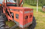 1985 Zetor 6245 4x4 med frontlaster 