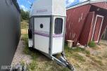 2001 GAUPEN HESTEHENGER / DYRETRANSPORT – 1 995 KG – TANDEM – SKILLEVEGG