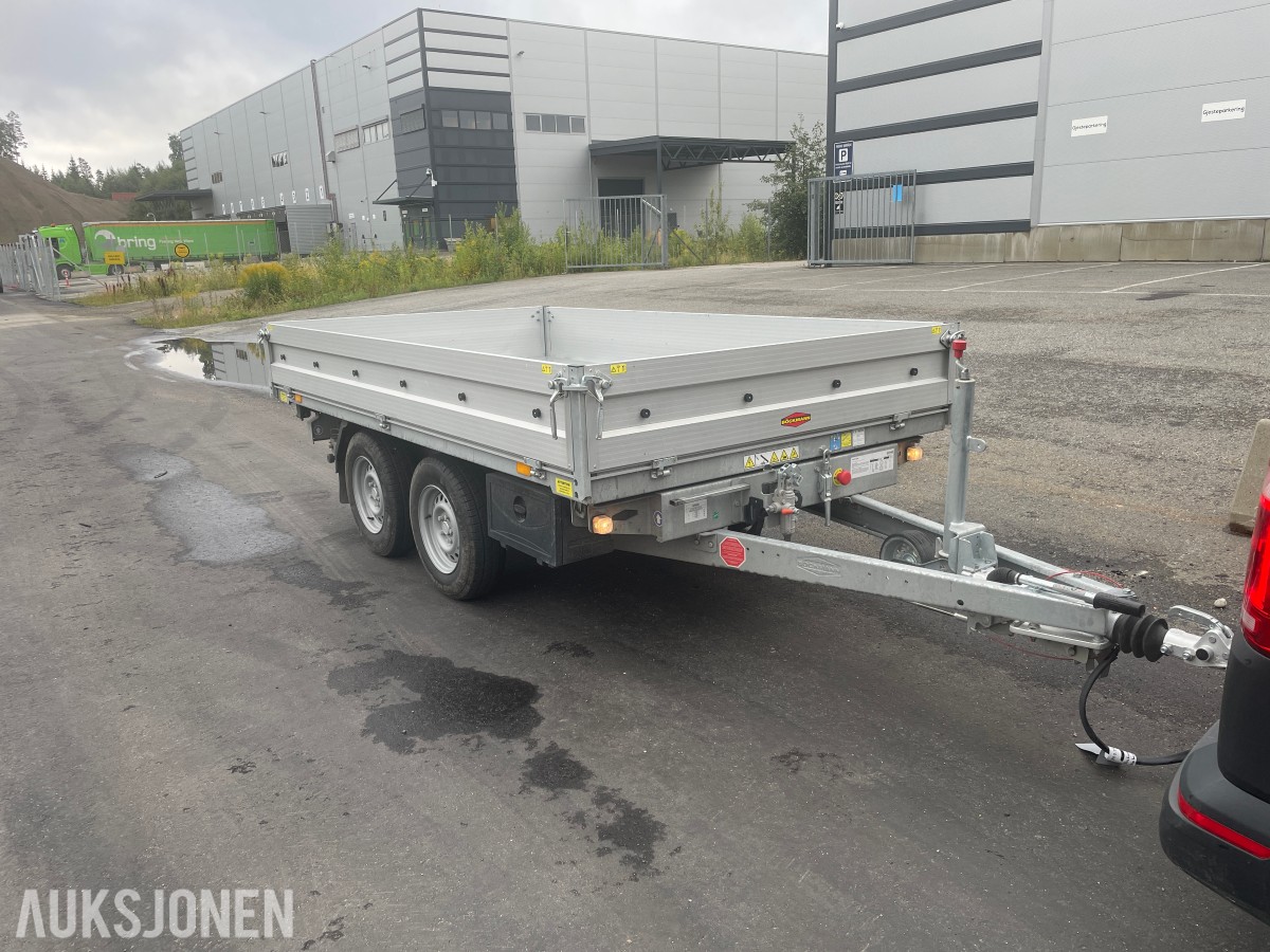 2025 Bockmann DK3218/350 3 veis tipphengerm/fjernkontroll