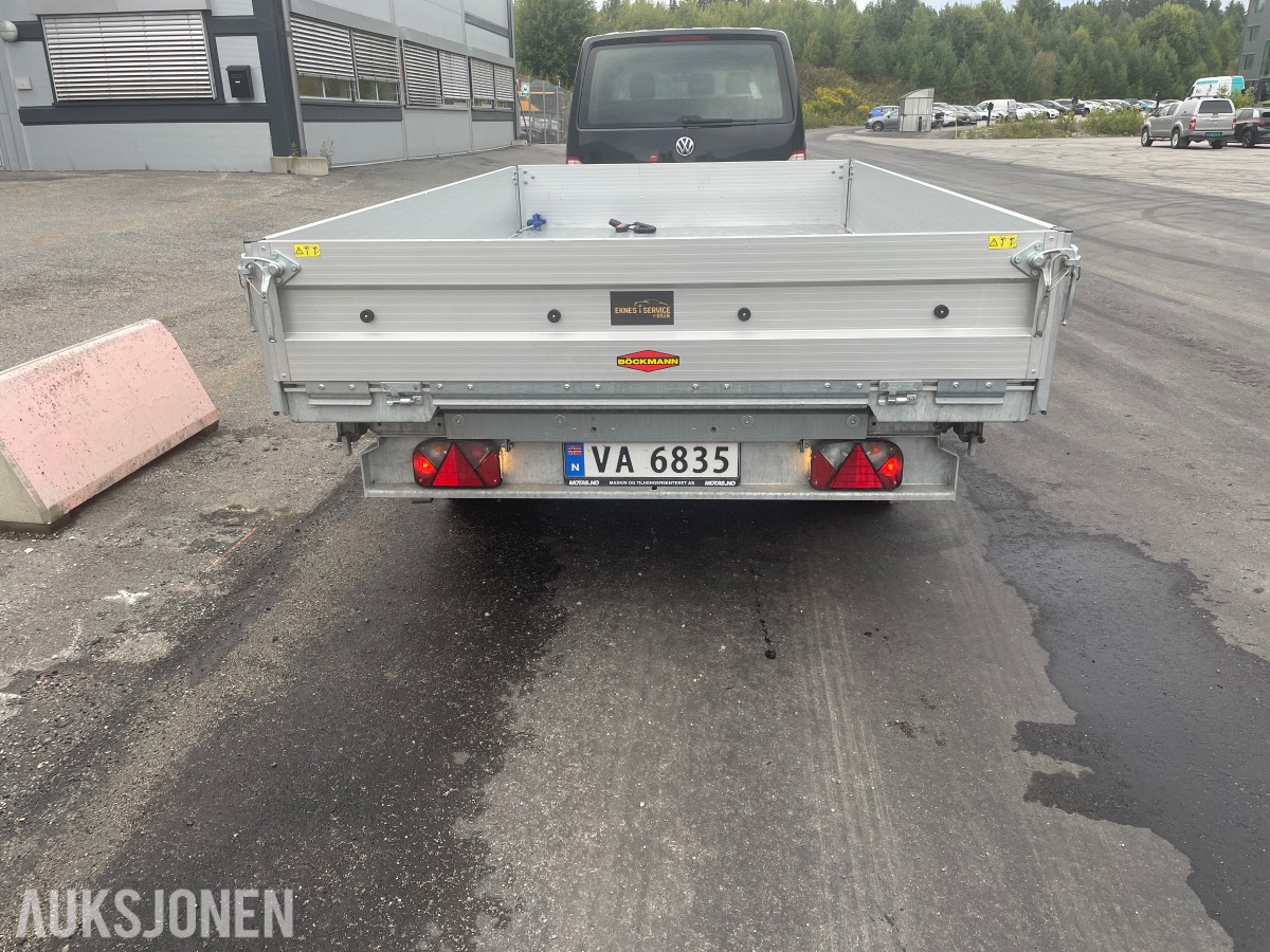2025 Bockmann DK3218/350 3 veis tipphengerm/fjernkontroll