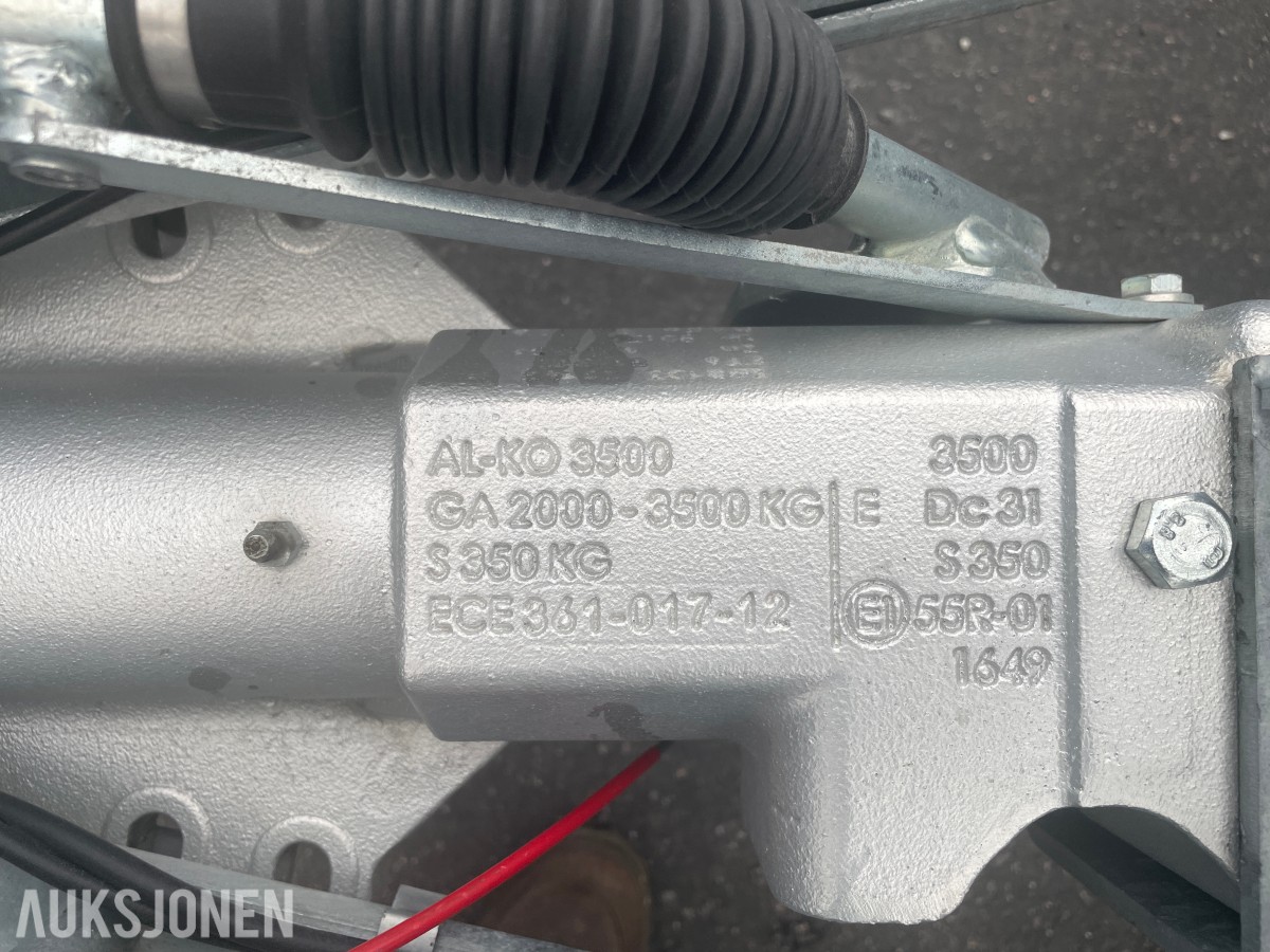 2025 Bockmann DK3218/350 3 veis tipphengerm/fjernkontroll