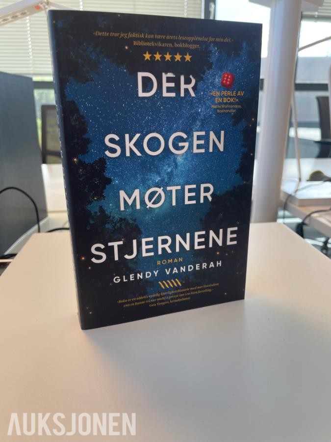 Parti med bøker *Der skogen møter stjernene*