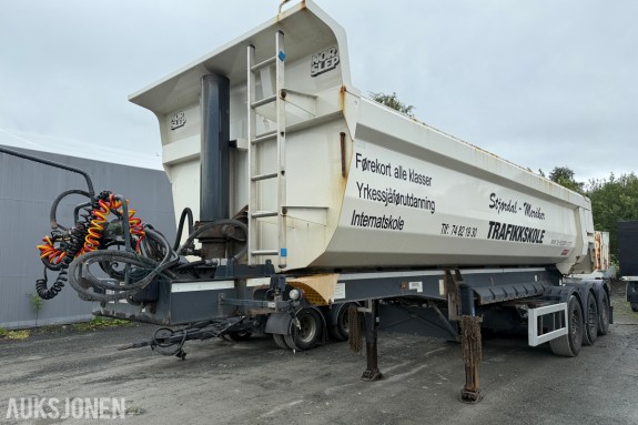 2015 - Lagendorf SKS-HS 25/32 Hardox tippsemi / Semi – 3 akslet