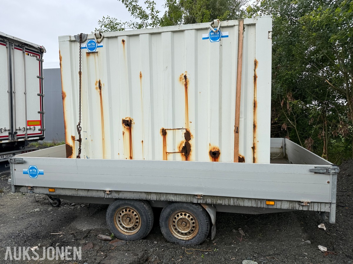 2005 - Hapert AL3500 - Bilhenger / Maskinhenger med container