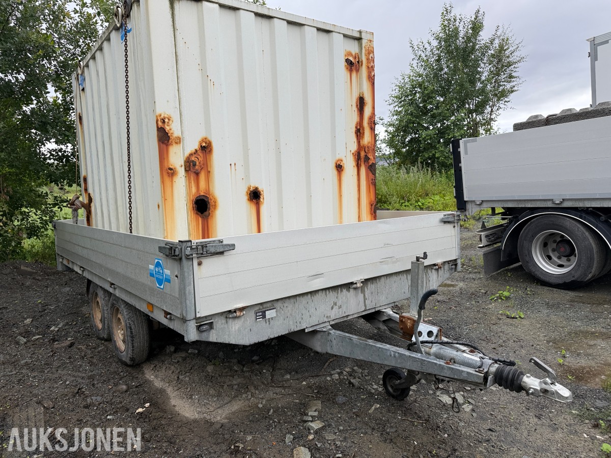 2005 - Hapert AL3500 - Bilhenger / Maskinhenger med container