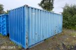 2011 - 20 fots container med containerramme