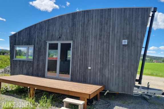2023 Mikrohus / Minihus - 2,55 x 7,3 m - på VLEMMIX Chassi - Nytt/Ubrukt