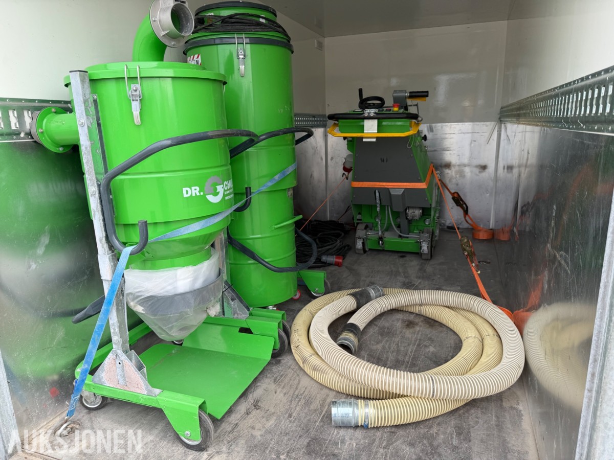 BK Hengeren Plc 2736B Skap m/Dr. Schulze DBF‑380 slissemaskin