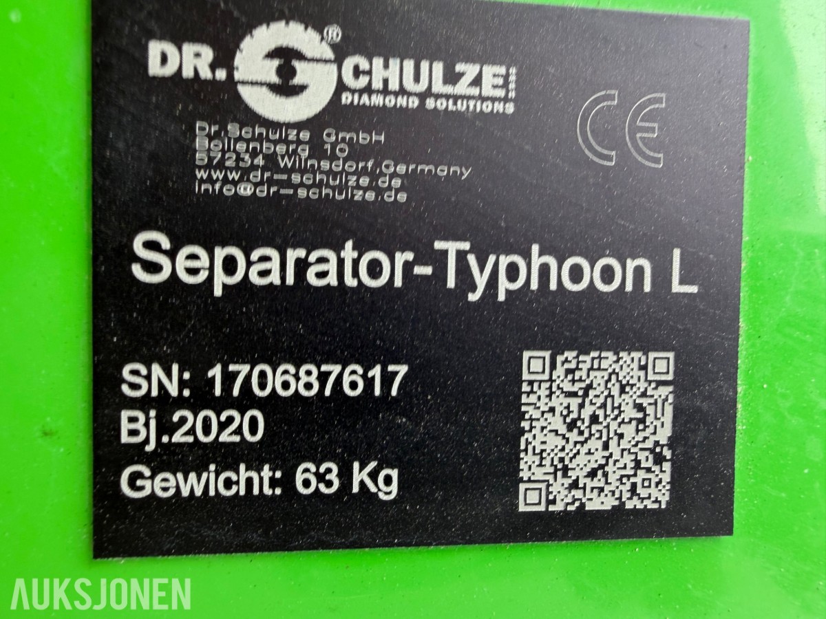 BK Hengeren Plc 2736B Skap m/Dr. Schulze DBF‑380 slissemaskin