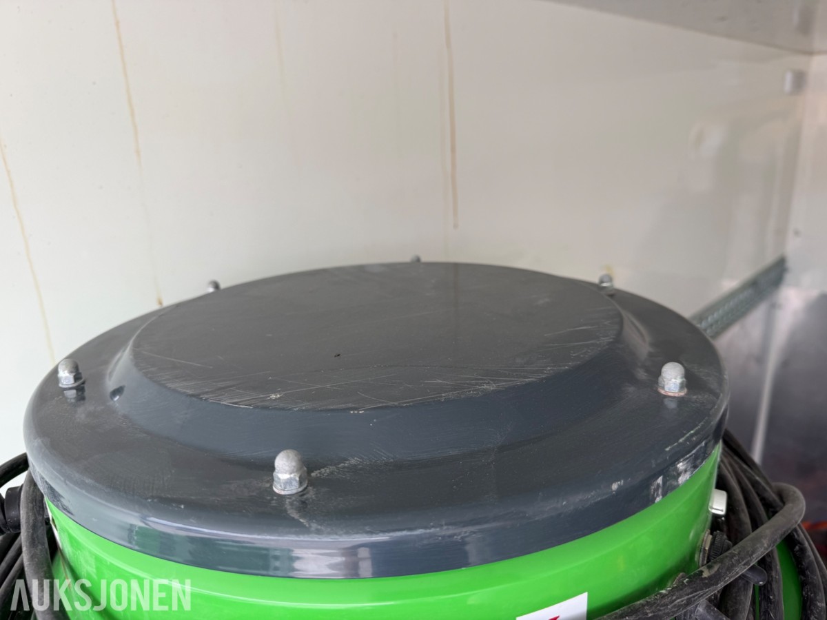BK Hengeren Plc 2736B Skap m/Dr. Schulze DBF‑380 slissemaskin