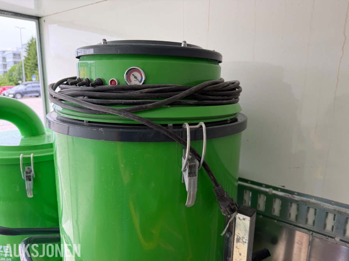 BK Hengeren Plc 2736B Skap m/Dr. Schulze DBF‑380 slissemaskin
