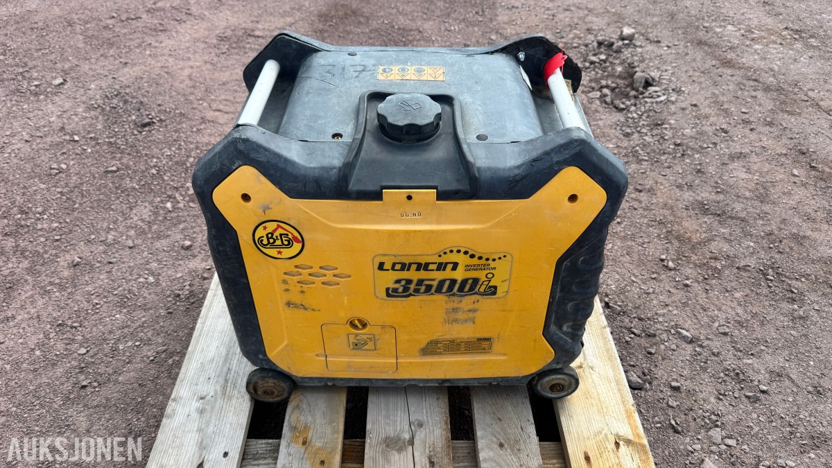 Loncin 3500i og Kipor IG2000 Sinemaster – Inverteraggregater – Reparasjonsobjekter