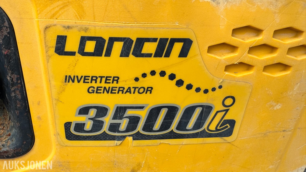 Loncin 3500i og Kipor IG2000 Sinemaster – Inverteraggregater – Reparasjonsobjekter