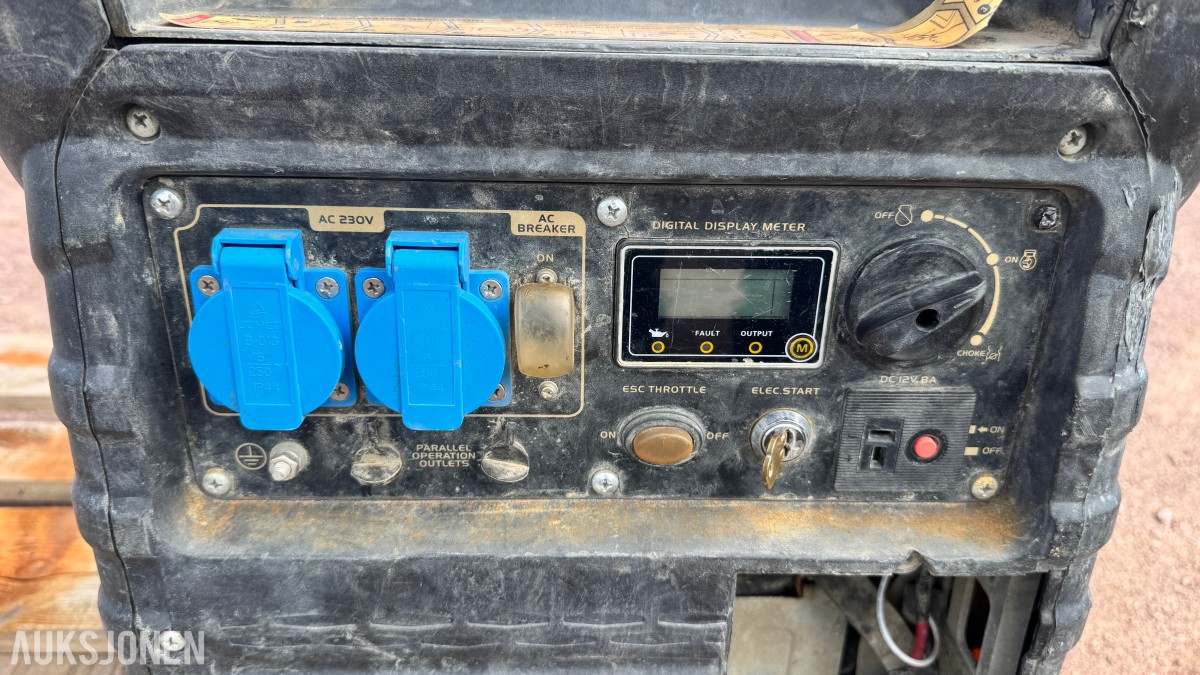Loncin 3500i og Kipor IG2000 Sinemaster – Inverteraggregater – Reparasjonsobjekter
