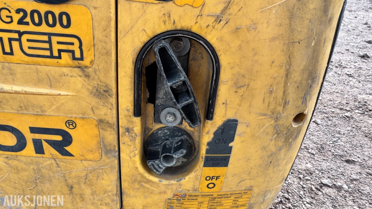 Loncin 3500i og Kipor IG2000 Sinemaster – Inverteraggregater – Reparasjonsobjekter