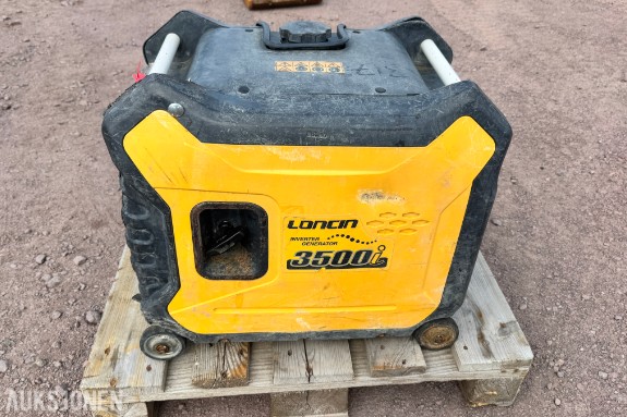 Loncin 3500i og Kipor IG2000 Sinemaster – Inverteraggregater – Reparasjonsobjekter