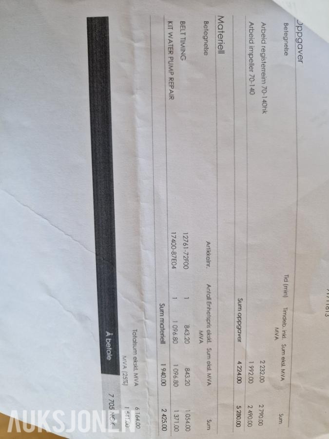 2001 Skibsplast 555HT med Suzuki 70hk og registrert båthenger