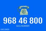 Gullnummer: 968 46 800