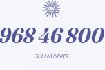 Gullnummer: 968 46 800