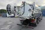 2009 MAN TGS SLAMSUGER M/SYREFAST TREKAMRET TANK M/SEPARATE VANNTANKER.