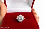 Elegant diamantring 2.96 ct – IGI-sertifisert lab-grown diamant