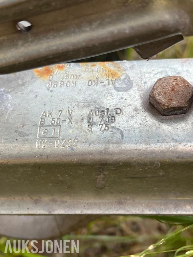 1995 Ryds 475 GT båt med henger