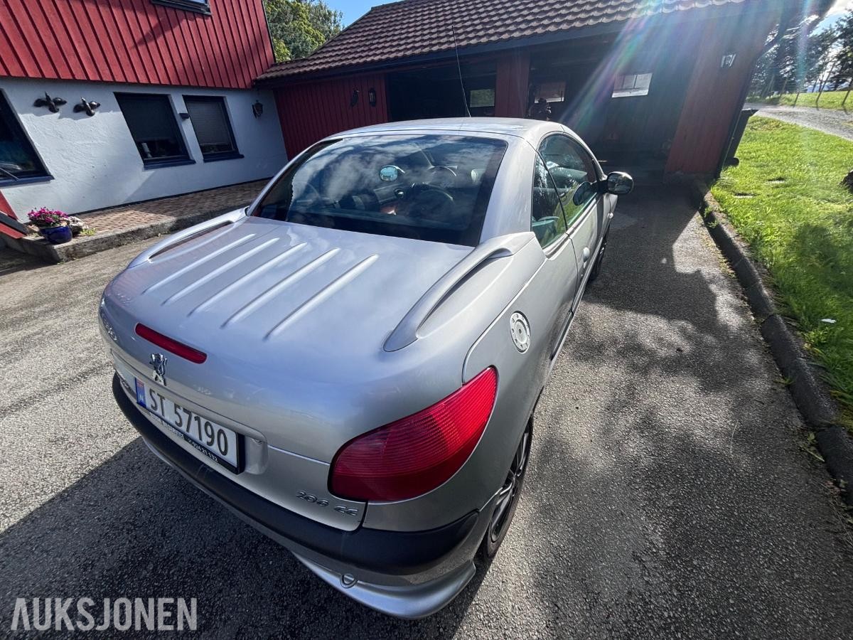 2001 Peugeot 206 1.6 Cabriolet, Skinnseter, EU OK til 06.2028
