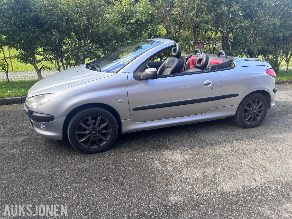 2001 Peugeot 206 1.6 Cabriolet, Skinnseter, EU OK til 06.2028