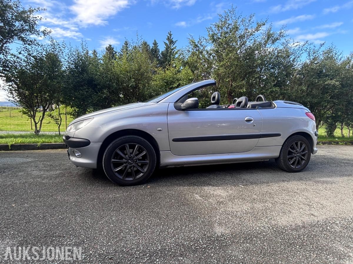 2001 Peugeot 206 1.6 Cabriolet, Skinnseter, EU OK til 06.2028