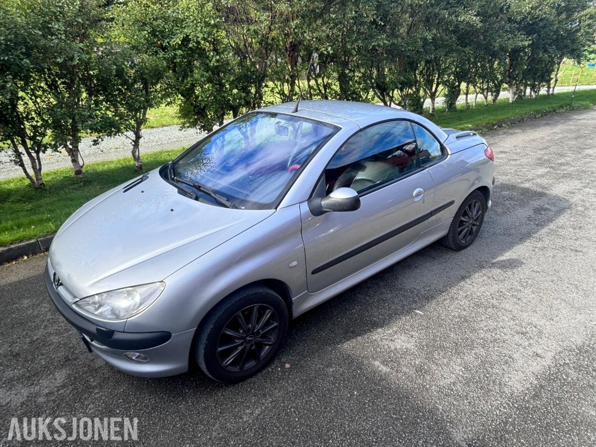 2001 Peugeot 206 1.6 Cabriolet, Skinnseter, EU OK til 06.2028