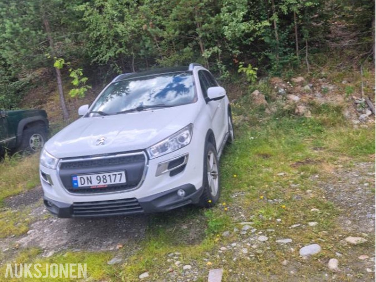 2012 Peugeot  4008 1.6 114hk 4X4 cruisekontroll skinn