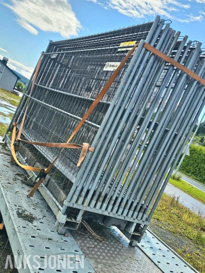 101,5M Foraas områdesikring inkludert transportpall Anleggsgjerder