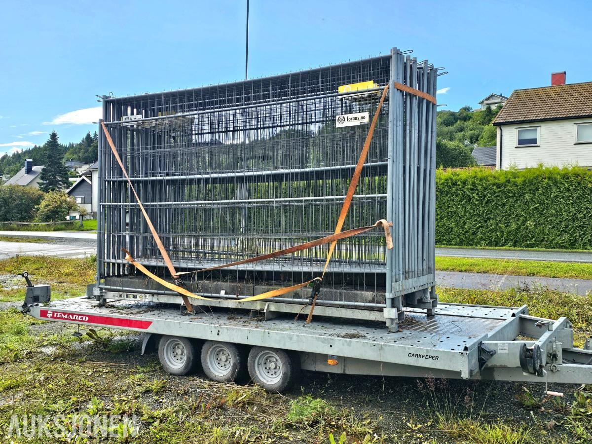 101,5M Foraas områdesikring inkludert transportpall Anleggsgjerder