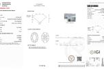 1.49ct Diamant | D/VVS2 | Excellent | Oval | IGI!