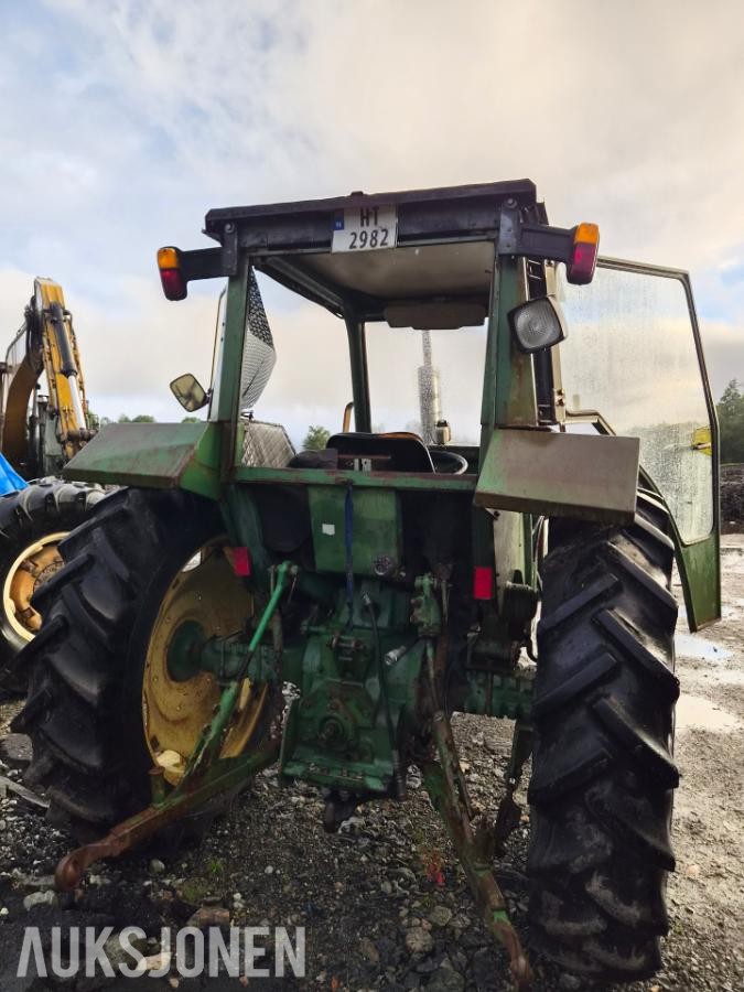 1977 John Deere 1630 traktor med laster - mva fri