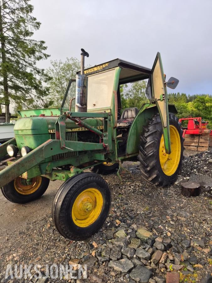 1977 John Deere 1630 traktor med laster - mva fri