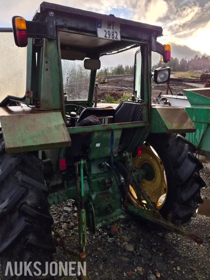 1977 John Deere 1630 traktor med laster - mva fri
