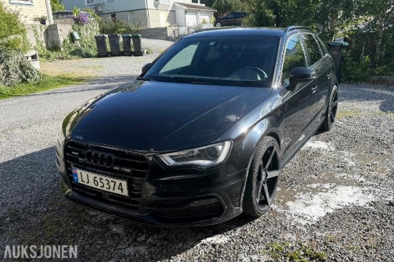 2014 Audi A3 2.0 TDI 150 hk Quattro Manuell S line, Webasto, Bang & Olufsen – 142000 km