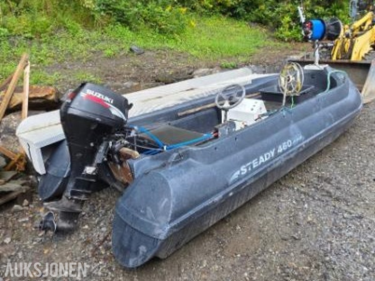 4 båtmotorer, prosjekter samlet