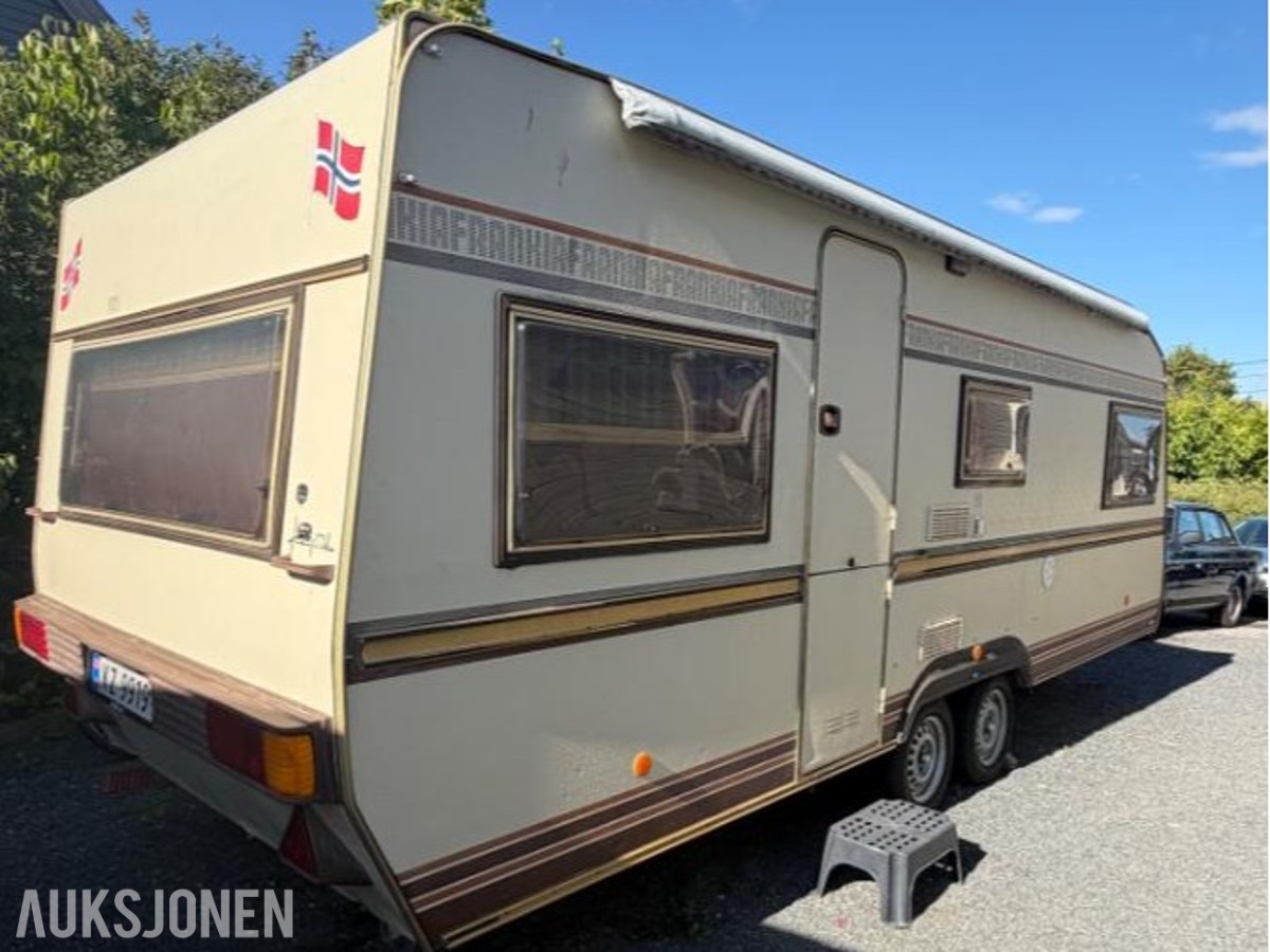 1986 Campingvogn - Frankia Frankia Caravan 620