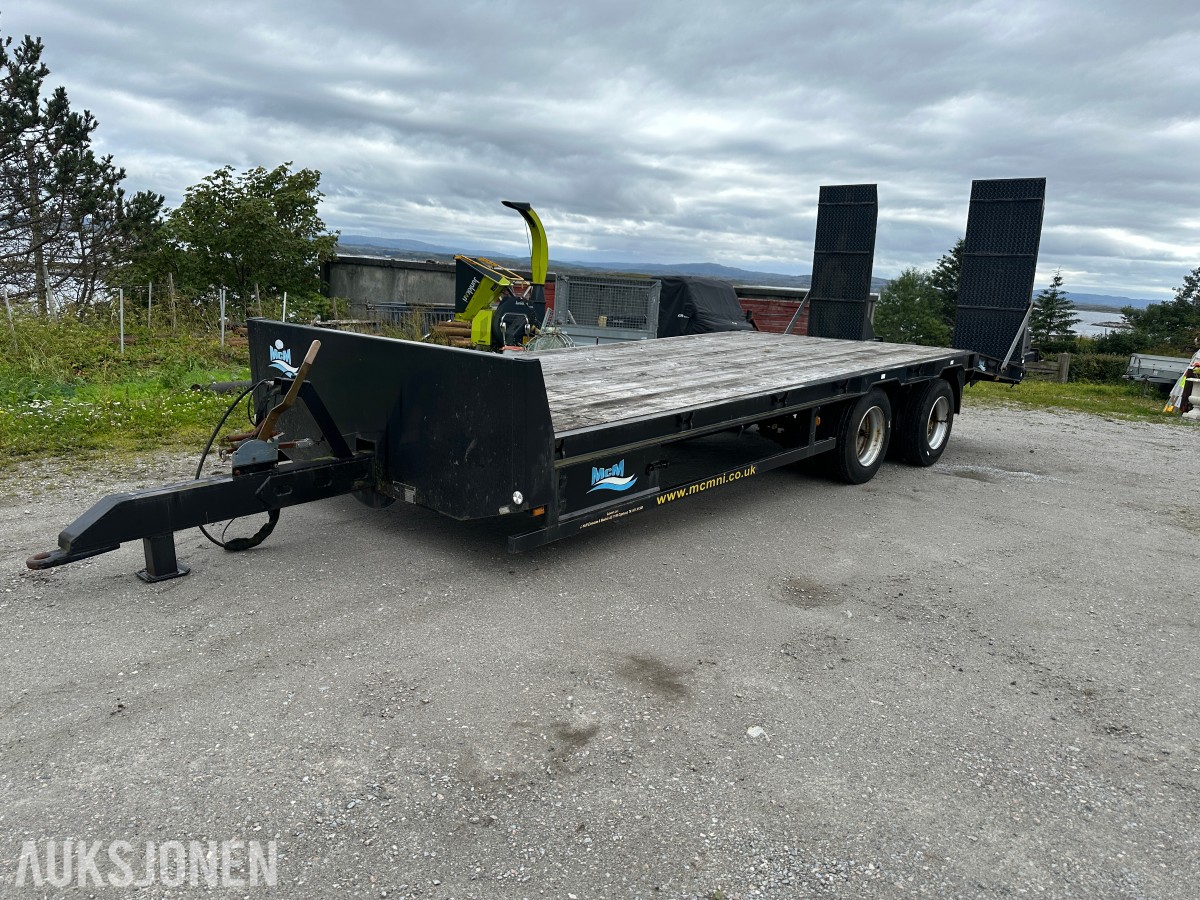 2018 MCM Maxi STD traktorhenger | 19 tonn totalvekt | Ramper